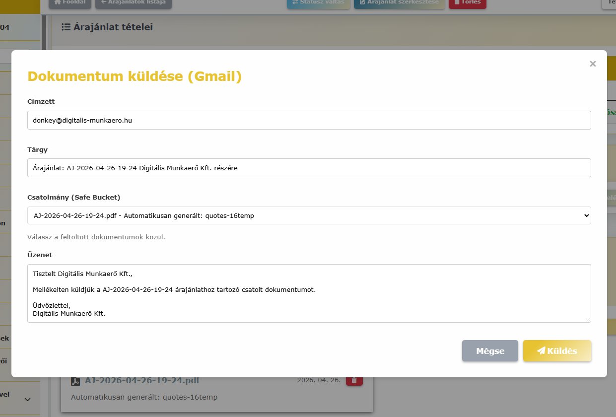 Donkey Starter dokumentumok email